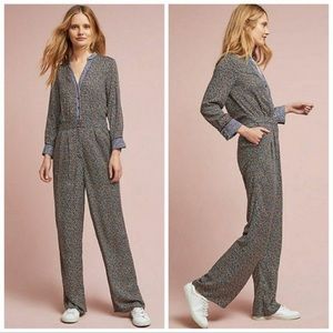 Ett:Wa By Anthropologie Christine Silken Jumpsuit